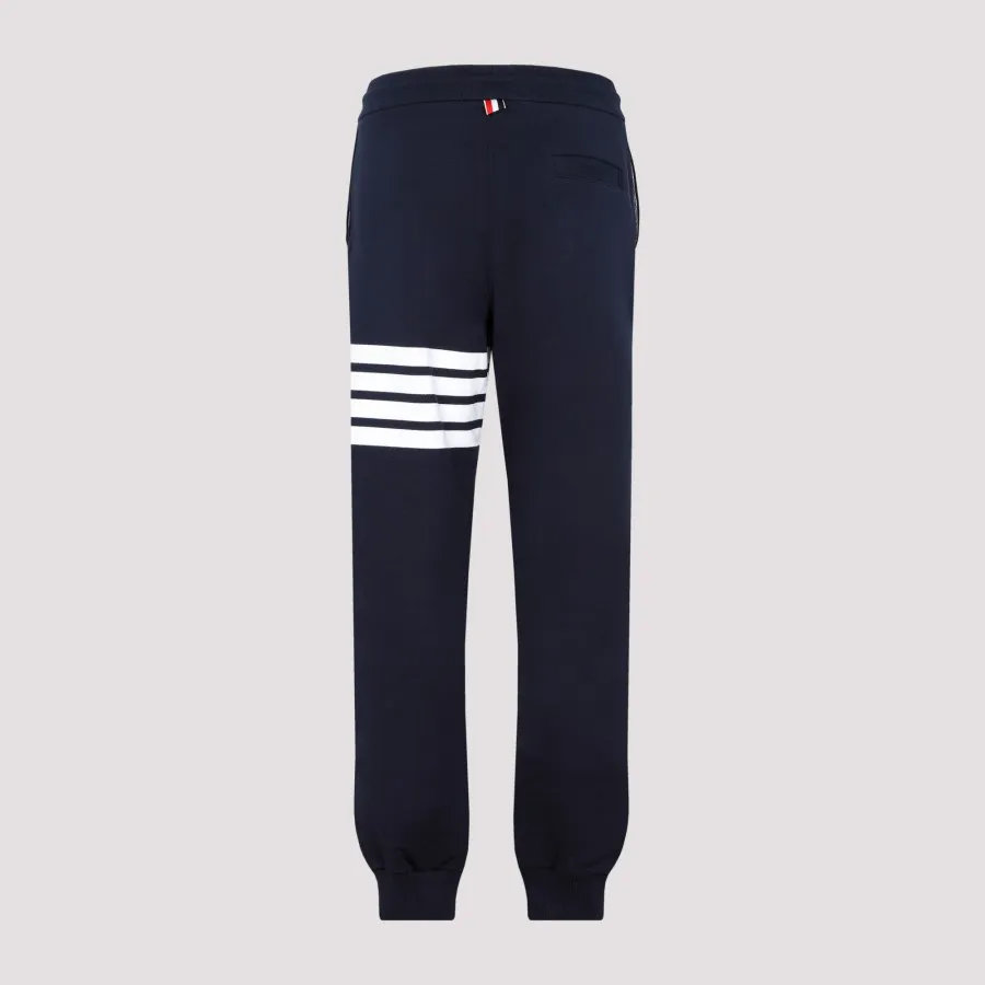 Thom Browne Classic 4-bar Sweatpants MJQ008H.00535-461 NAVY | IlDuomo