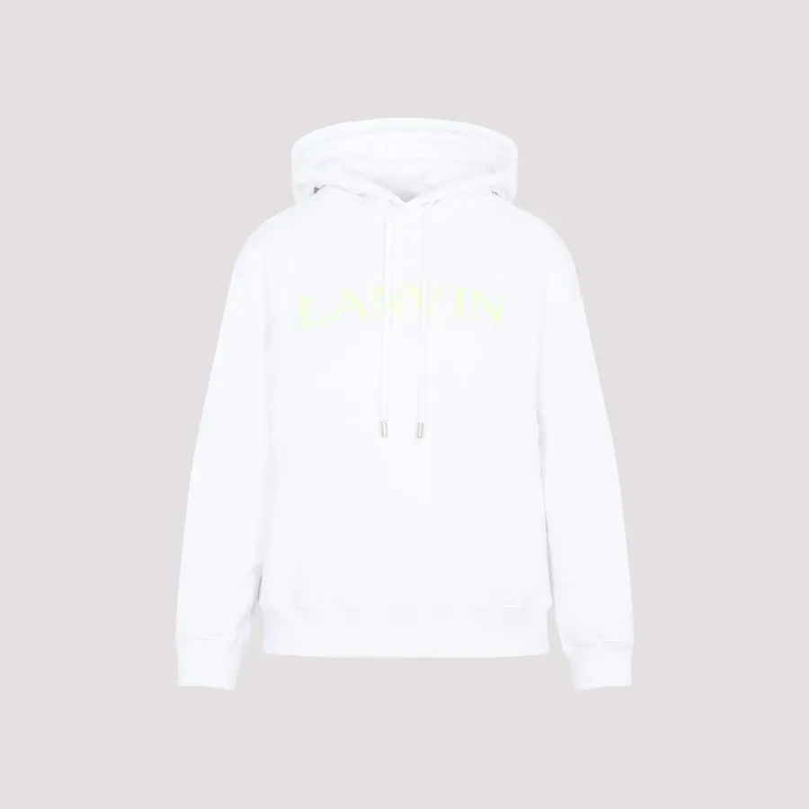 Lanvin Cotton Classic Fit Hoodie RWHO0003J209P23-01 OPTIC WHITE