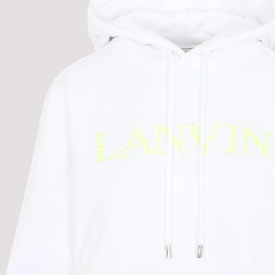 Lanvin Cotton Classic Fit Hoodie RWHO0003J209P23-01 OPTIC WHITE