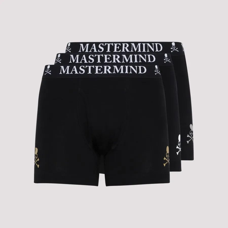 Mastermind Multipack Boxer Shorts MW23S10.TR002-012 BLACK | IlDuomo