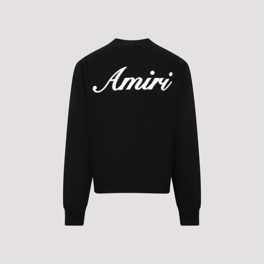 Amiri logo sweatshirt sales