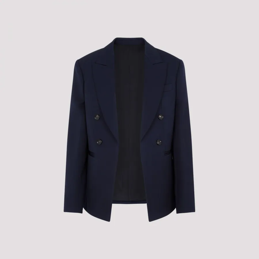 Bottega Veneta Grain De Poudre Jacket 743353.VKIS0-4121 NAVY | IlDuomo