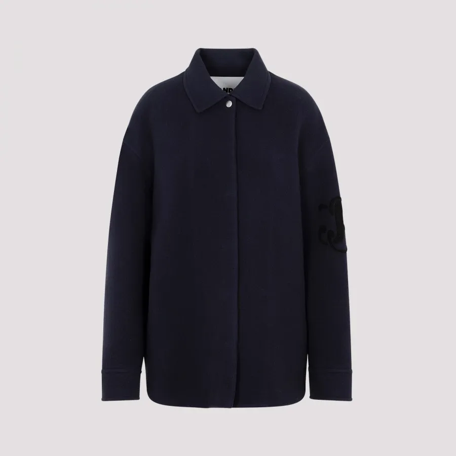 Jil Sander 02 Emb Jacket J40BN0129.J40031-401 NAVY | IlDuomo