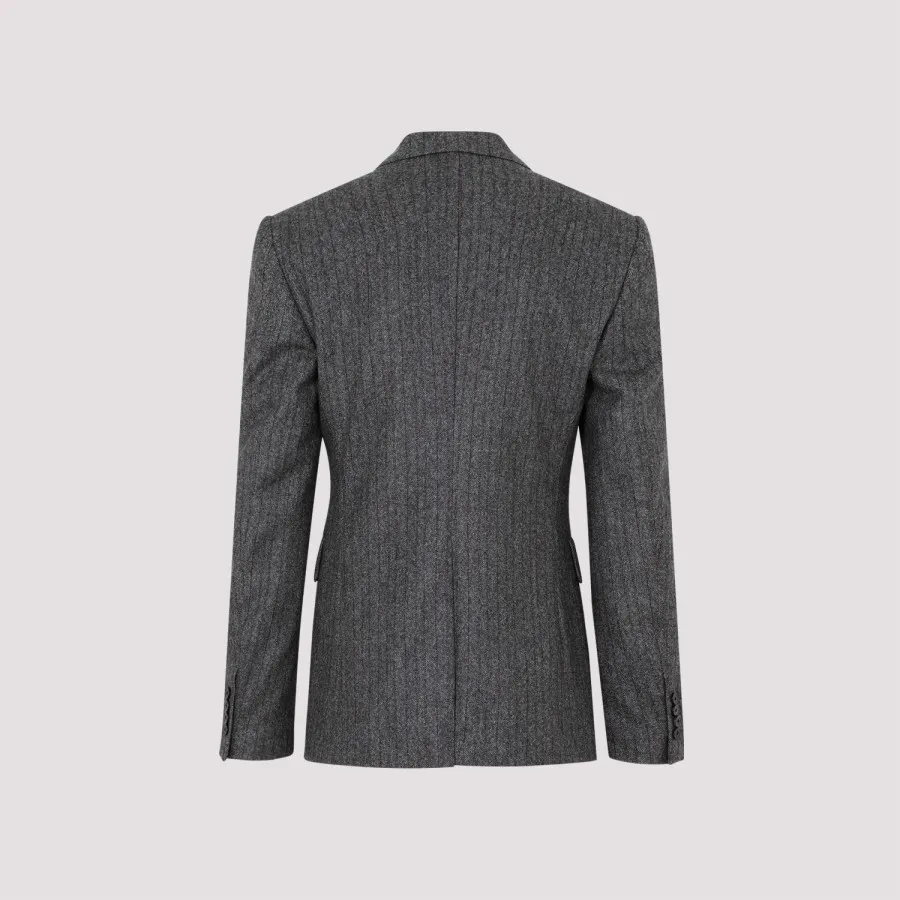 Dries Van Noten Baltano Jacket 232020412.7150-802 GREY | IlDuomo