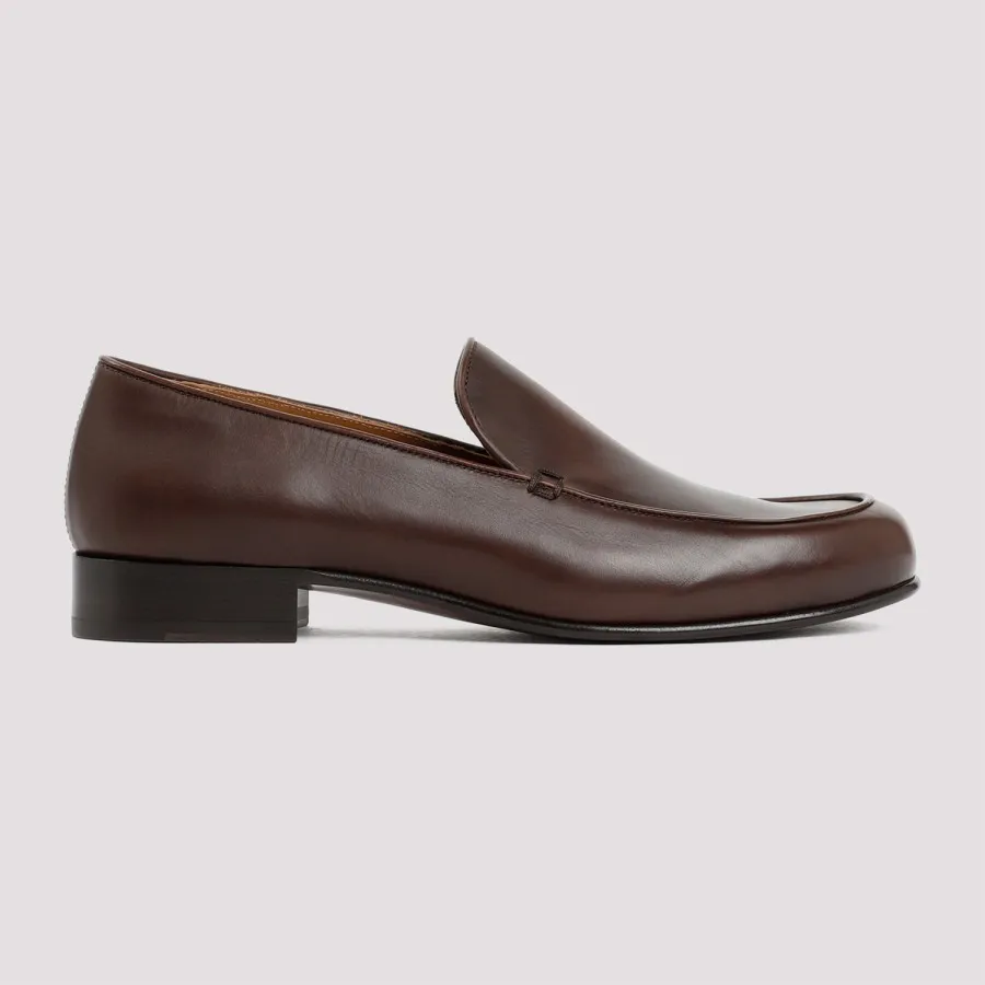 The Row Flynn Loafers F1401.L44 BRW BROWN IlDuomo