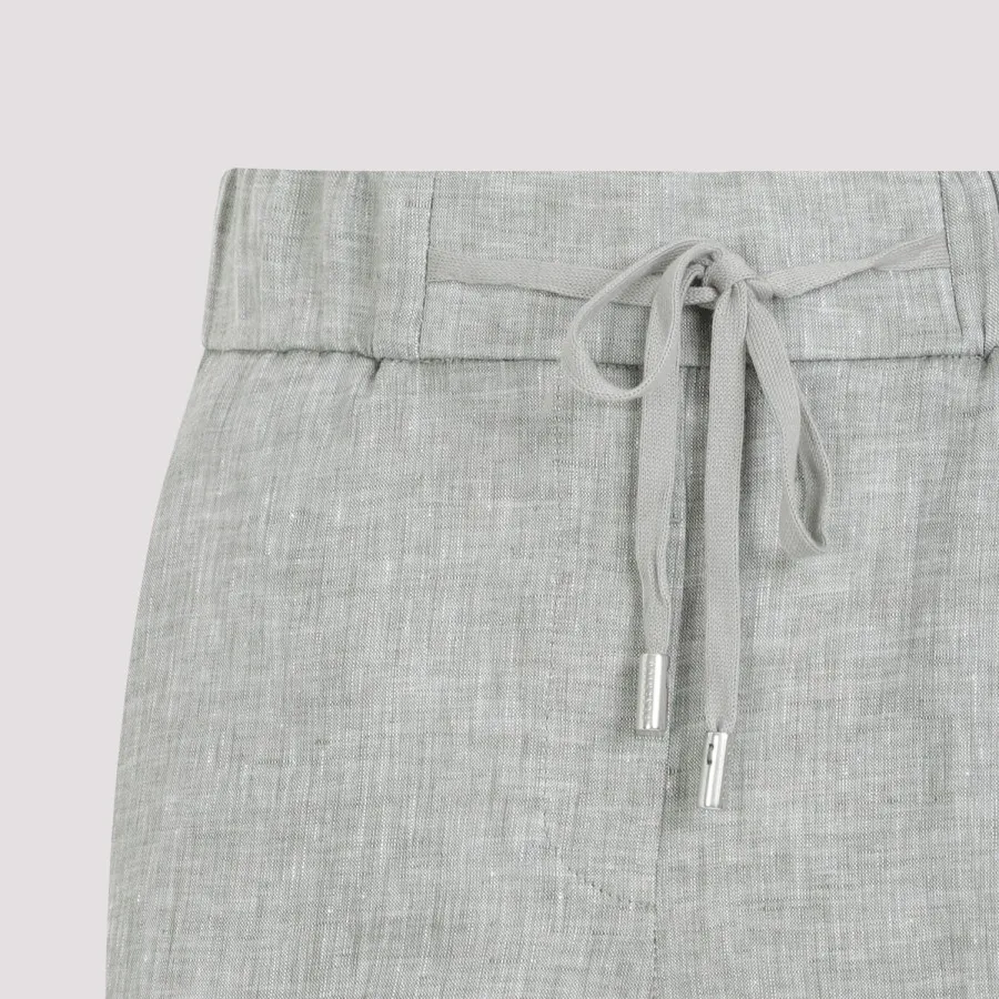 Peserico wide-leg track pants - Grey