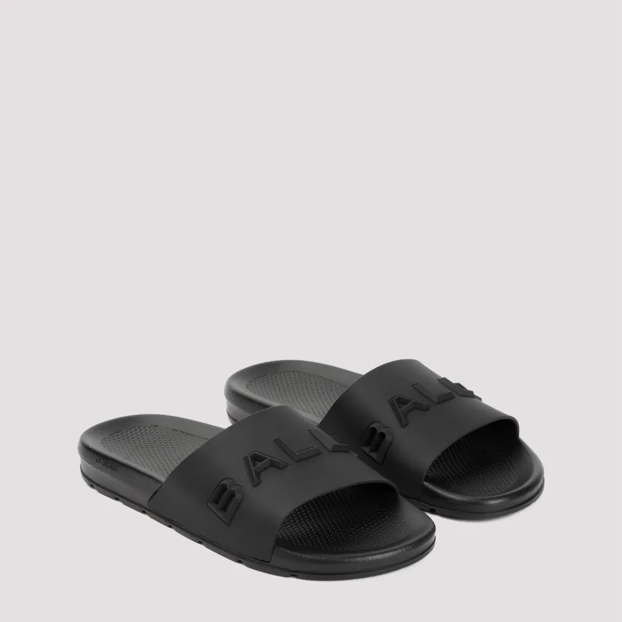 Bally Summer Rubber Slide MSS03N.TP003-U901 BLACK | IlDuomo