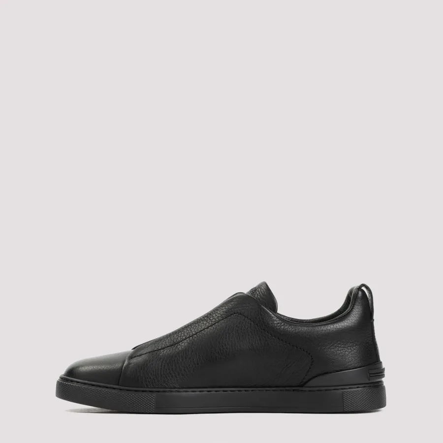 Zegna Triple Stitch Sneakers RLHCVO.S4667Z-NEE NERO UNITO | IlDuomo