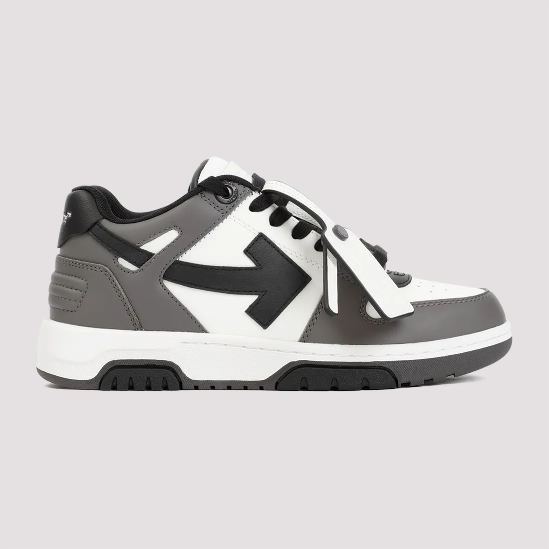 Off White Out Of Office Calf Leather Sneakers OWIA259S24LEA006