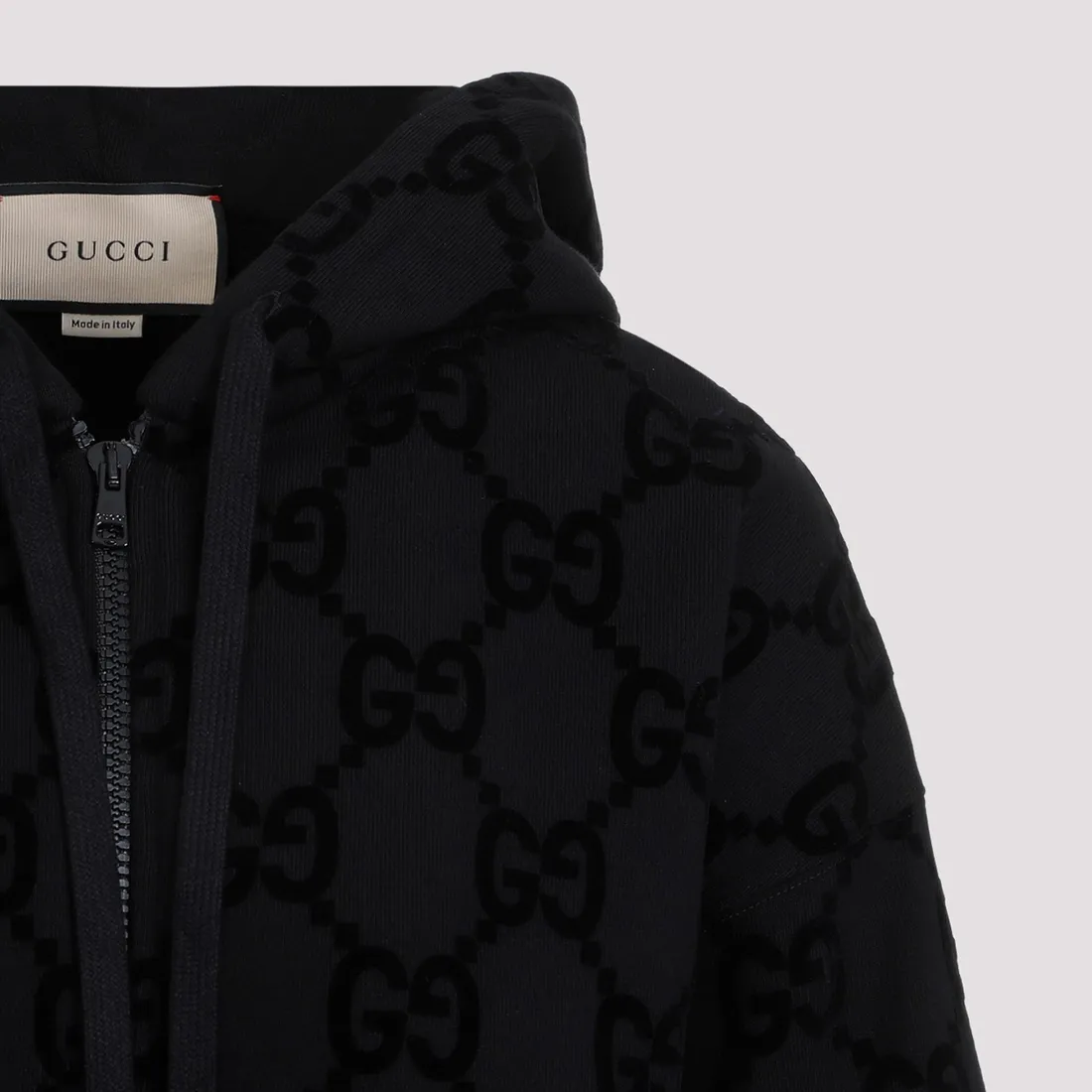 Gucci Cotton Sweatshirt 769546.XJF2X-1000 BLACK | IlDuomo