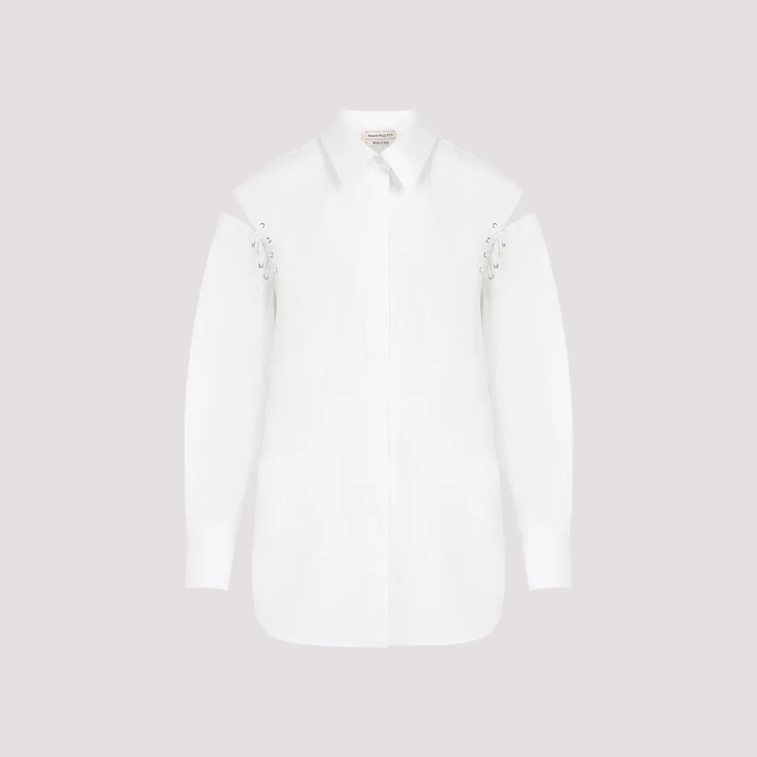 Alexander mcqueen white shirt hotsell