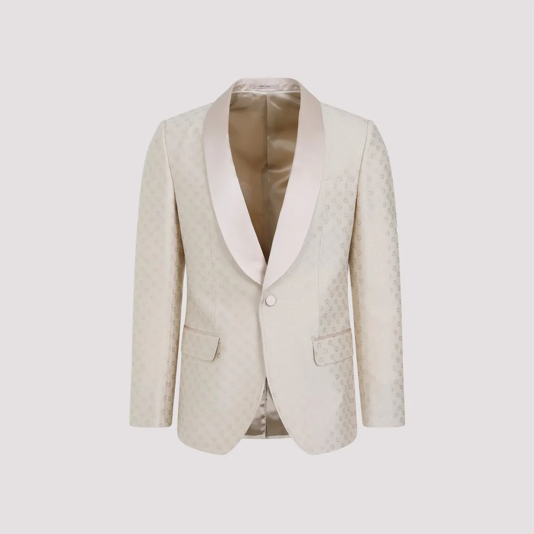 Gucci single-breast wool blazer - Neutrals