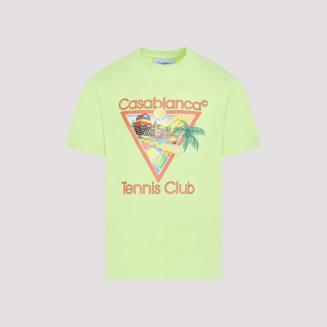 Casablanca Green Printed Shirt