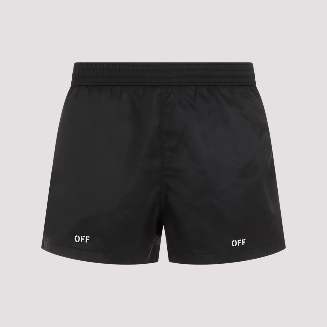 OFF-WHITE Swim Shorts Black/White