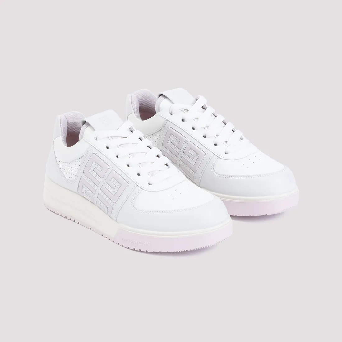 Givenchy G4 Low Top Sneakers BE0049E24N-536 SOFT LILAC GREY | IlDuomo