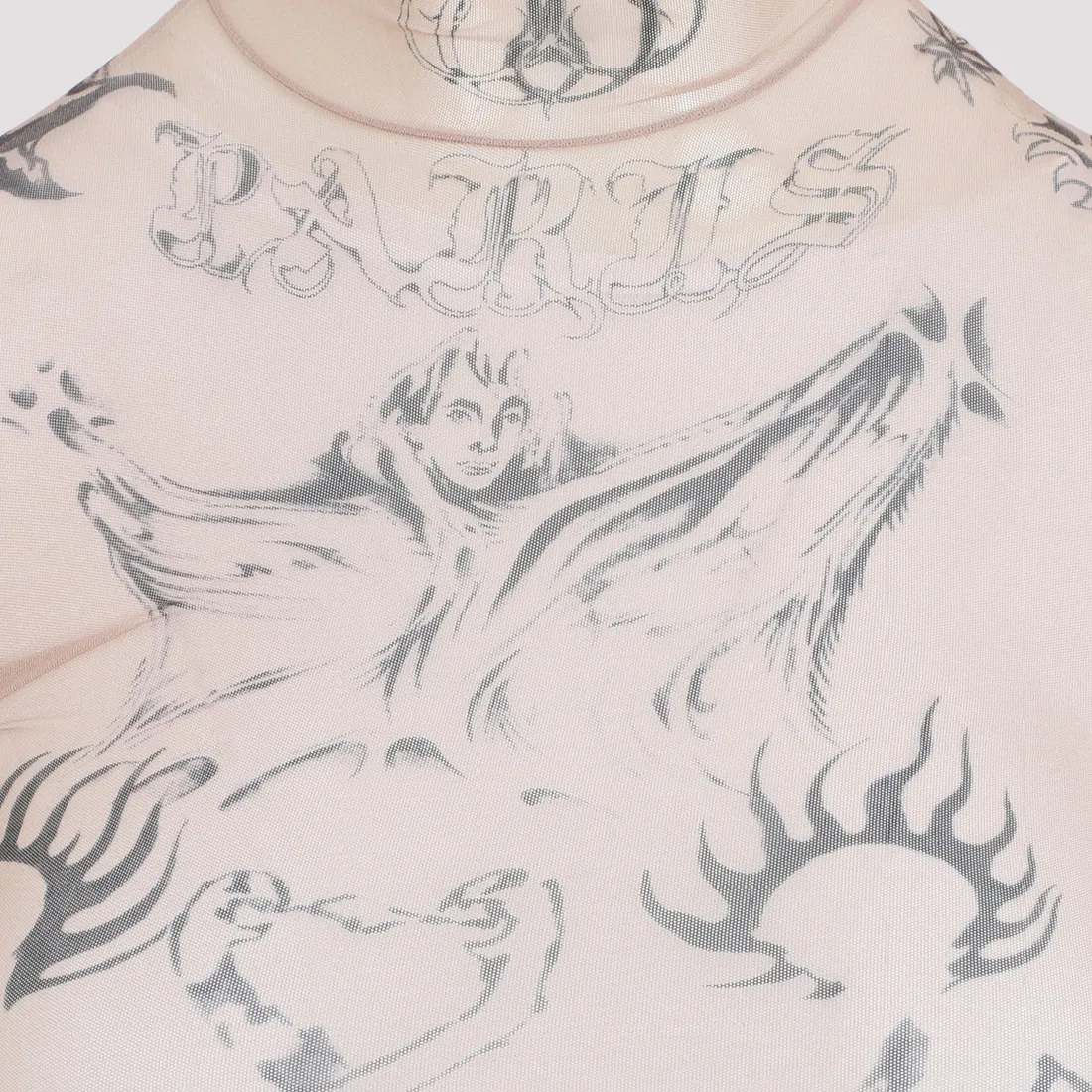 格安店舗Tattoo T-Shirt M バレンシアガ Tシャツ/カットソー(半袖/袖なし)
