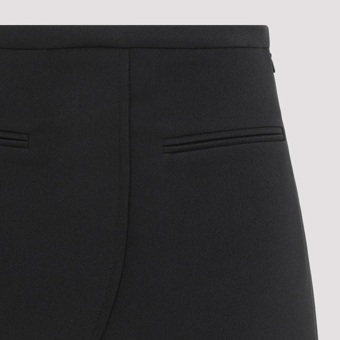 Courrèges Ellipse mini skirt - Black