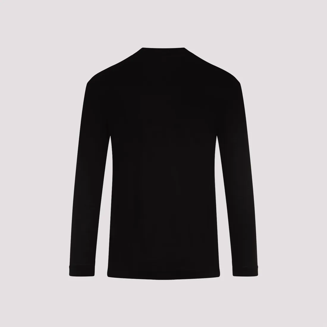 Lemaire Soft LS T-shirt TO1171.LJ1011-BK999 BLACK | IlDuomo