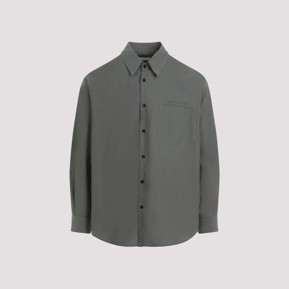 Lemaire Double Pocket Ls Shirt SH1089.LF1209-BK991 ASPHALT | IlDuomo