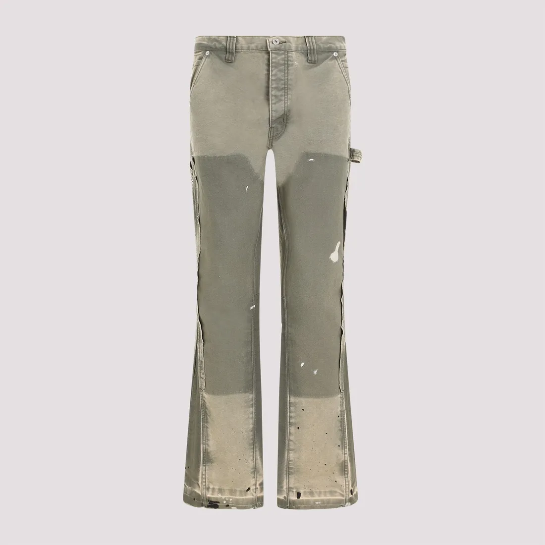 Gallery Dept. La Carpenter Flare Jeans CH527064FP-MOSS MOSS | IlDuomo