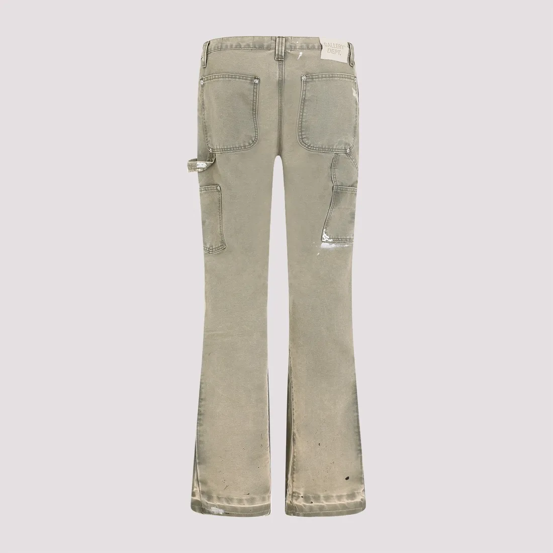 Gallery Dept. La Carpenter Flare Jeans CH527064FP-MOSS MOSS | IlDuomo