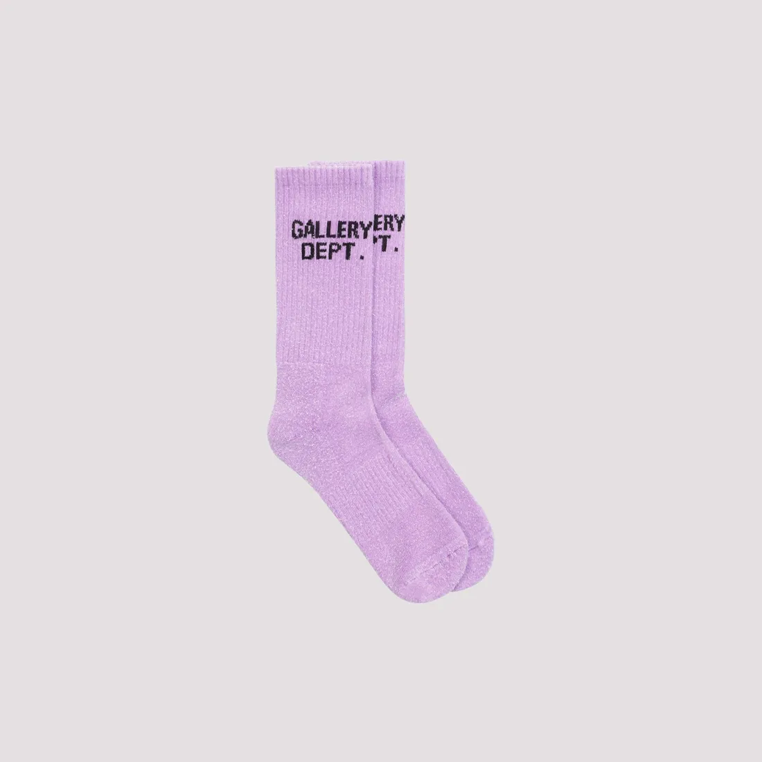 是非gallery dept logo socks purple