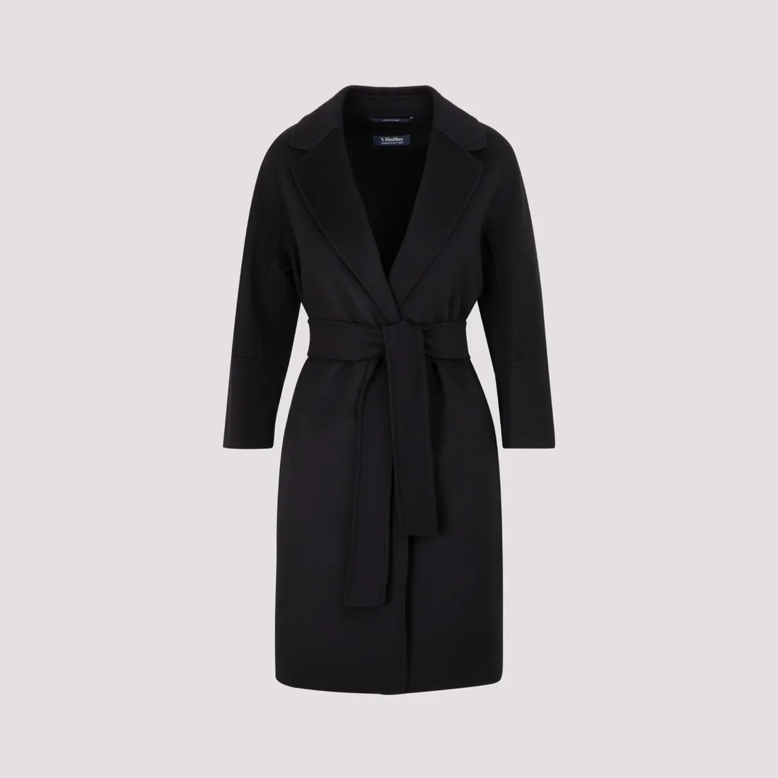 Max mara coat black sale