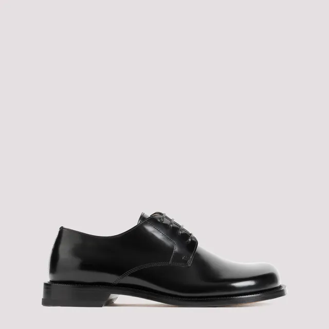 Thom Browne crystal-embellished 105mm derby shoes - Black